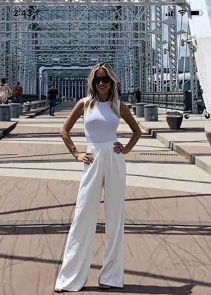Kristin Cavallari's White Pants on Instagram
