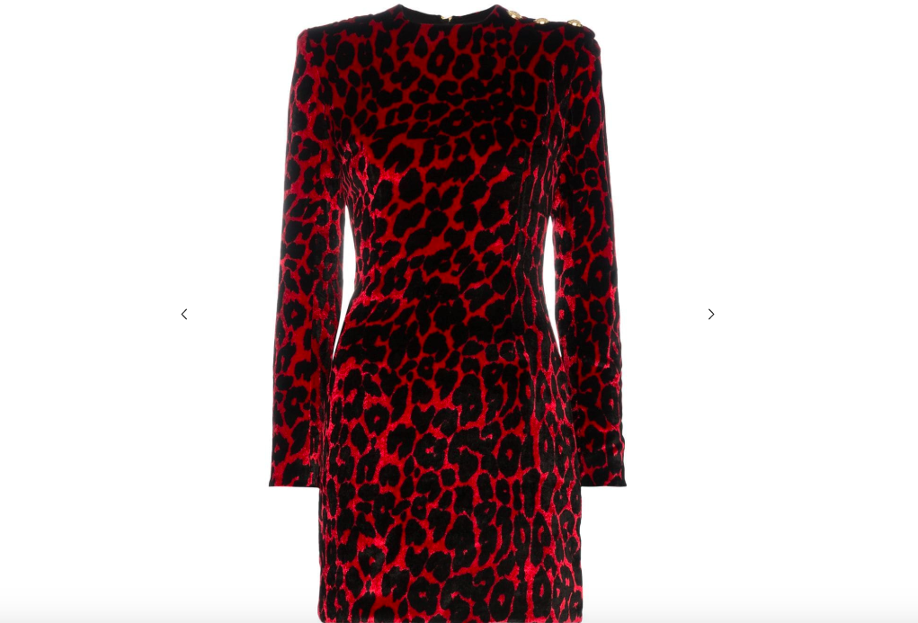 Lisa Rinna's Red Leopard Dress