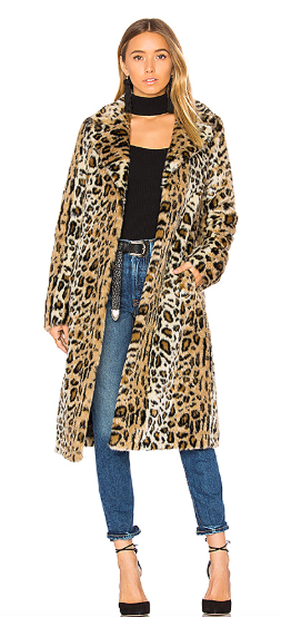 Audrina Patridge's Leopard Coat