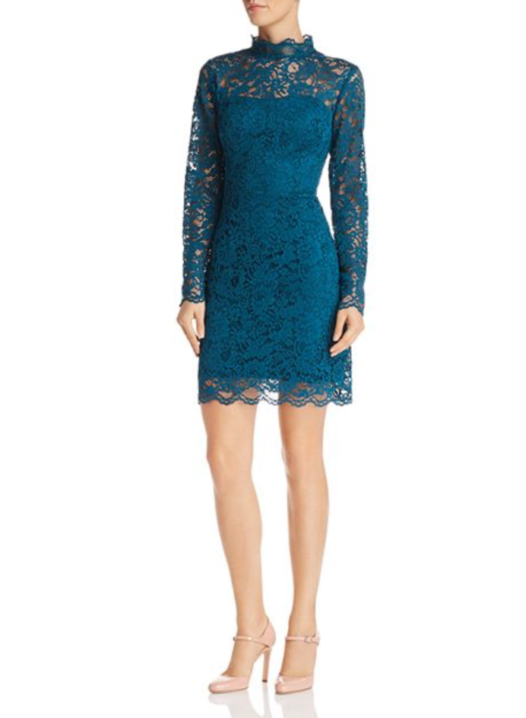 Gina Kirschenheiter's Blue Lace Dress RHOC