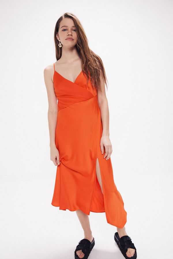 Katie Morton’s Orange Dress
