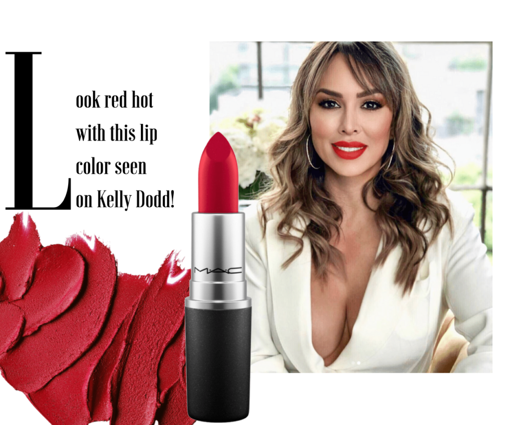 Kelly Dodd's Red Lipstick
