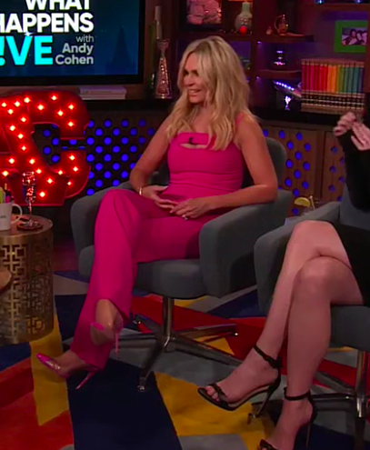 Tamra Judge's Pink Jumpsuit on WWHL