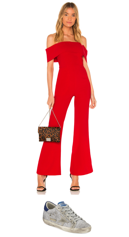 Kary Brittingham’s Red Confessional Jumpsuit