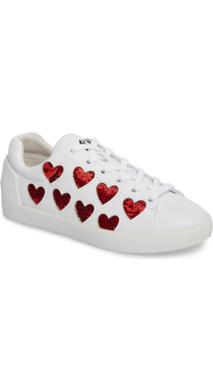Kameron Westcott’s Heart Sneakers