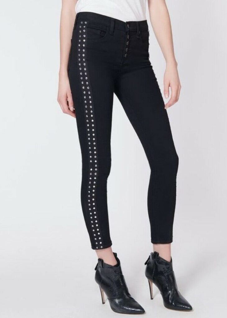 Shannon Beador's Black Studded Jeans