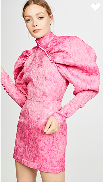 Ariana Madix's Pink Puff Sleeve Dress