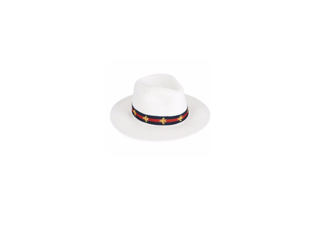 Cynthia Bailey's White Bee Hat