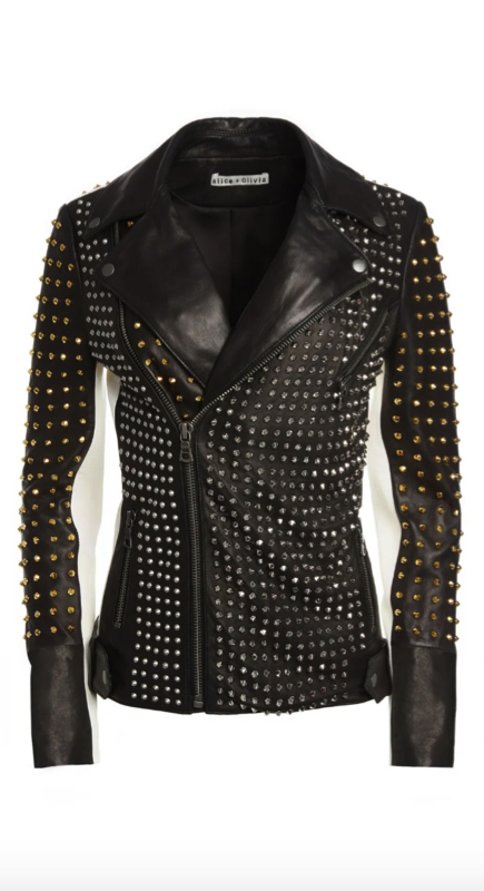 Dorinda Medley’s Studded Leather Jacket