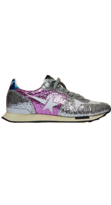 Kameron Westcott’s Star Glitter Running Shoes