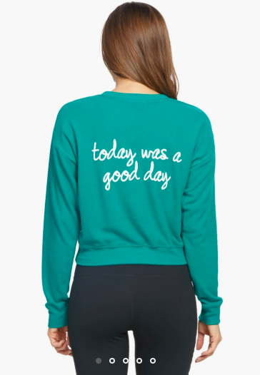 Melissa Gorga's "Today Was a Good Day" Sweatshirt