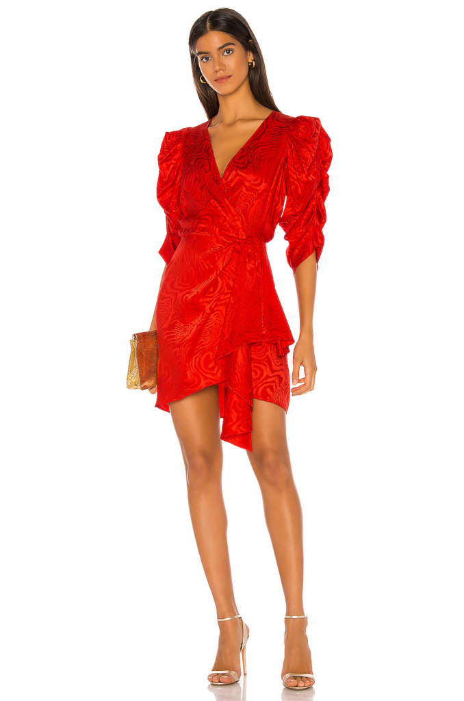 Ramona Singer’s Red Wrap Dress