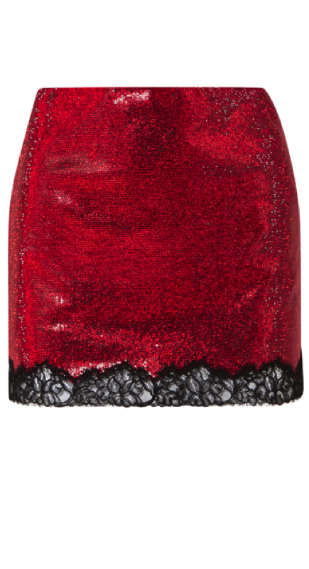 Stassi Schroeder's Red Sequin Skirt