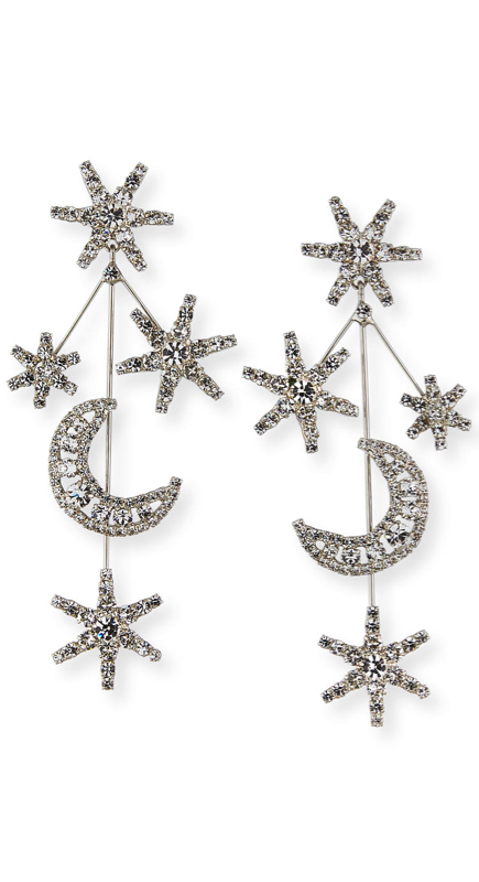 Kelly Dodd's Moon and Star Earrings