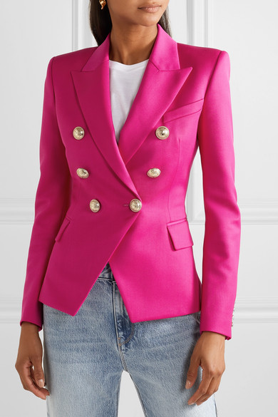 Stephanie Hollman’s Pink Blazer