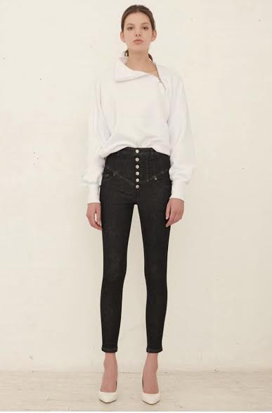 Kristin Cavallari's Black High Waisted Jeans