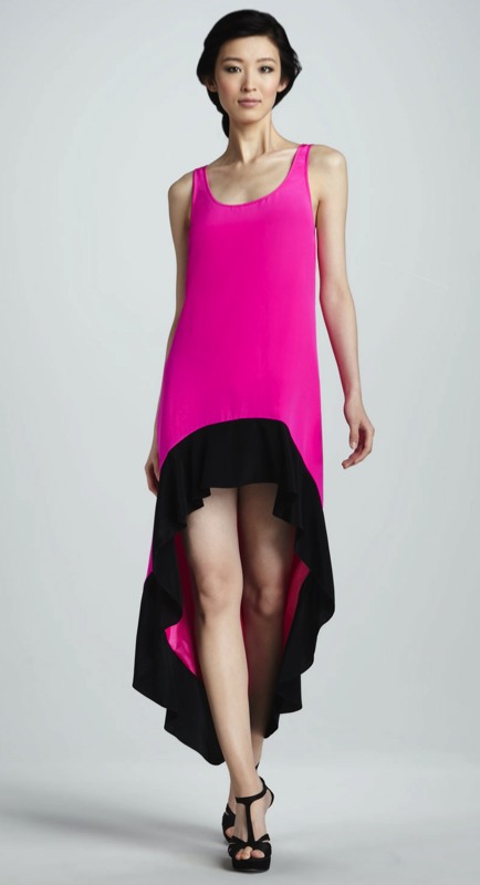 Teresa Giudice’s Pink Color Blocked Dress