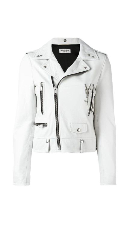 Teresa Giudice’s White Leather Jacket