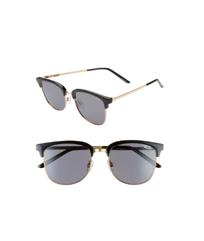 Kristin Cavallari's Black And Gold Sunglasses