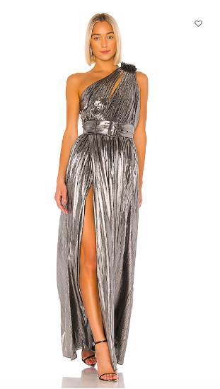 Leah McSweeney's Silver Gown