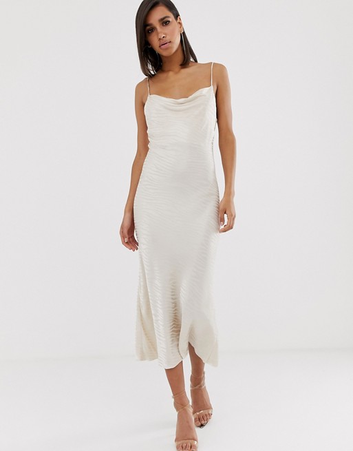 Madison Prewett's White Zebra Print Dress