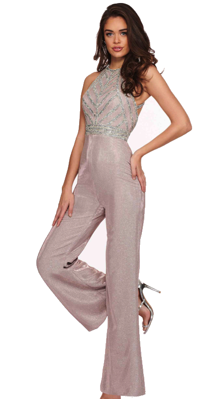 Madison Prewett’s Embellished Sparkle Jumpsuit