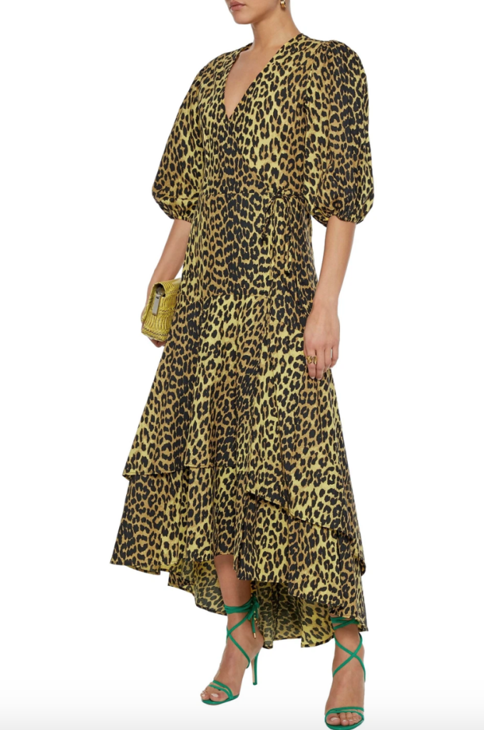 Margaret Josephs’ Yellow Leopard Dress
