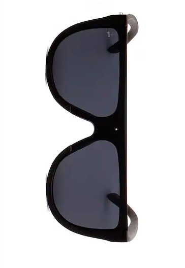 Scheana Shay's Black Flat Top Sunglasses