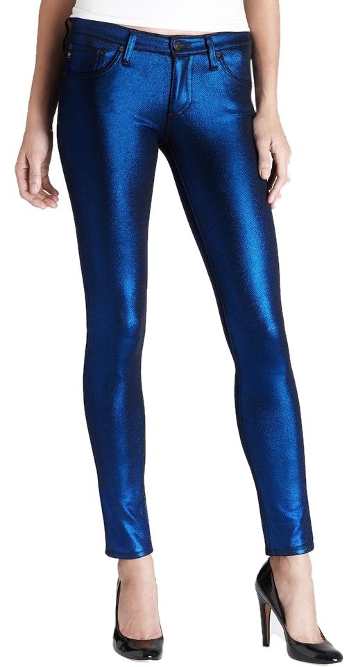 Teresa Giudice’s Blue Metallic Pants
