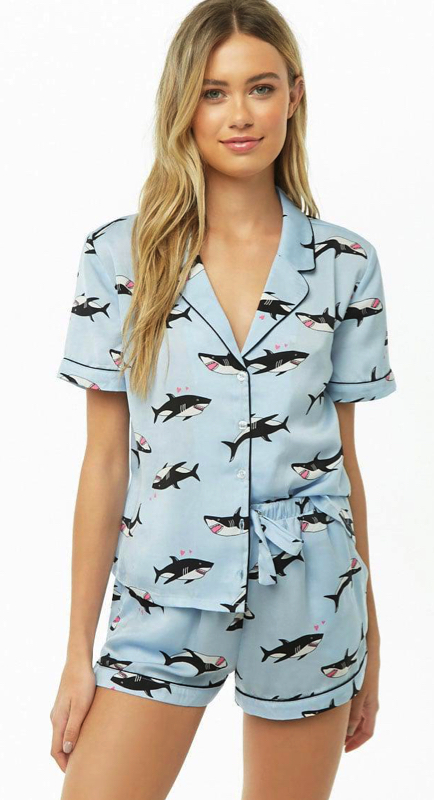 Amanda Batula’s Shark Pajamas