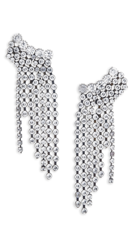 Kyle Richards' Crystal Fringe Earrings
