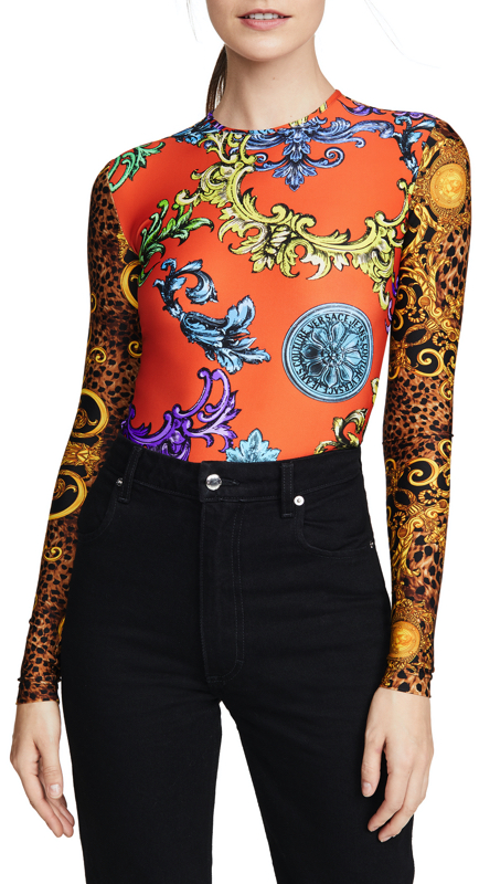 Leah McSweeney’s Printed Confessional Bodysuit