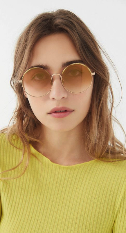 Lindsay Hubbard’s Round Sunglasses