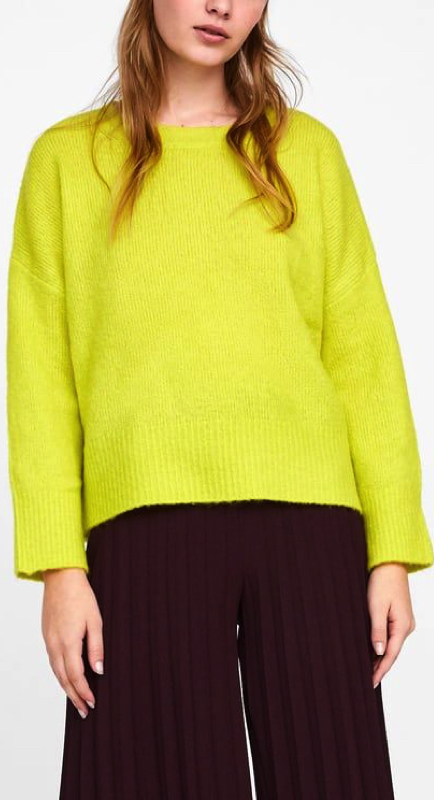 Amanda Batula’s Neon Lime Sweater