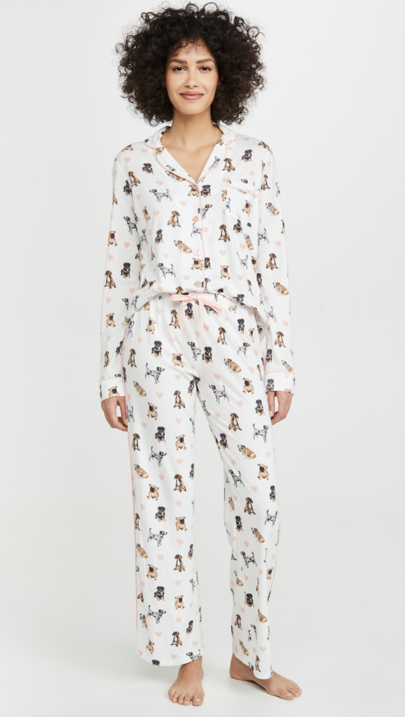 Kameron Westcott’s Dog Print Pajamas