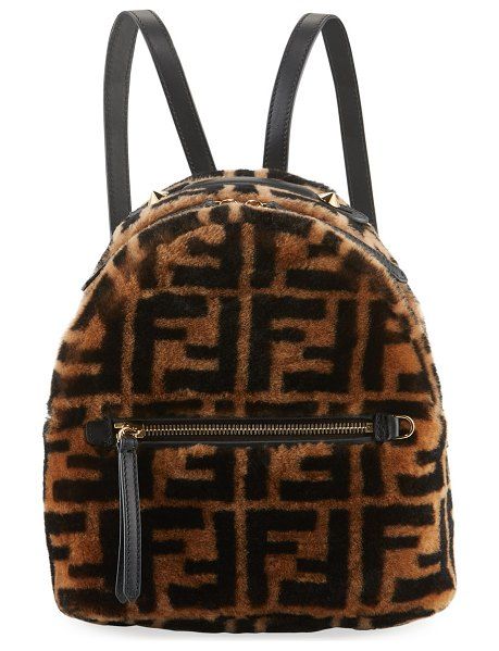 Kyle Richards' Fendi Fur Backpack