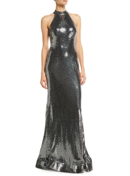 Porsha Williams' Silver Sequin Gown