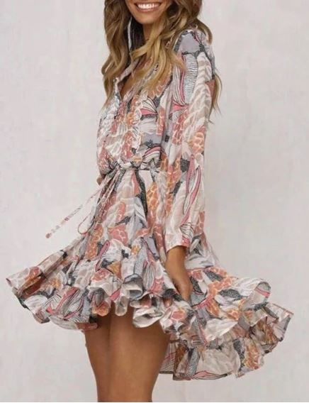 Sonja Morgan's Floral Print Dress
