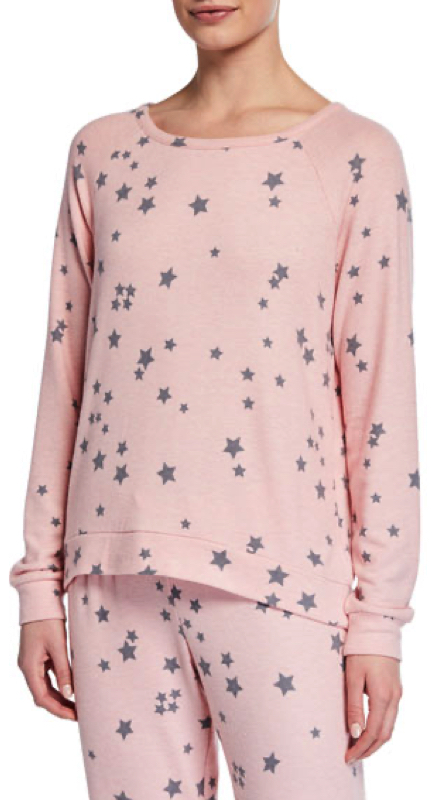Teddi Mellencamp’s Pink Star Pajamas
