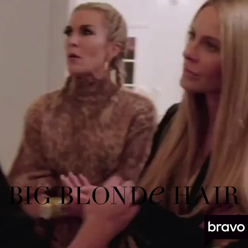 Tinsley Mortimer’s Fuzzy Leopard Sweater