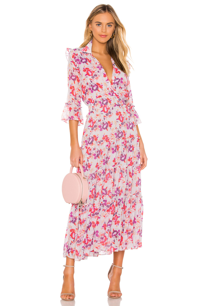 Braunwyn Windham-Burke’s Floral Maxi Dress