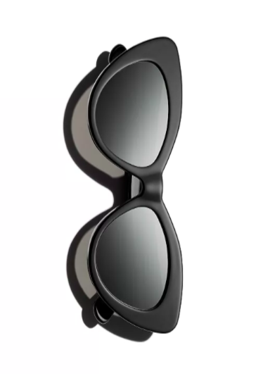 Kyle Richards' Black Cat Eye Sunglasses