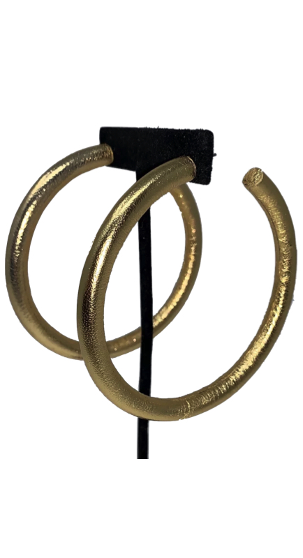 Leah McSweeney’s Large Gold Hoops