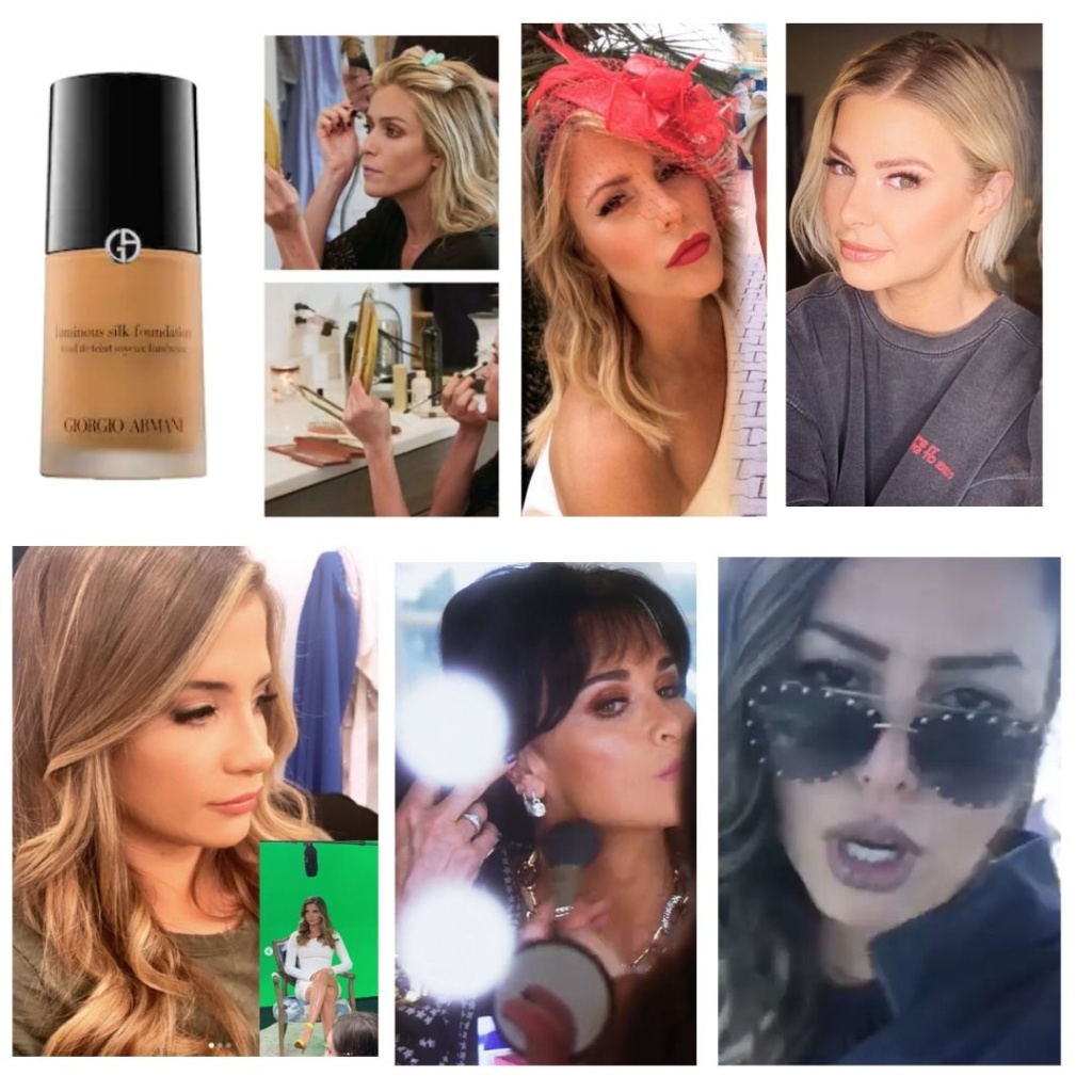 Real Housewives Wearing Armani Foundation