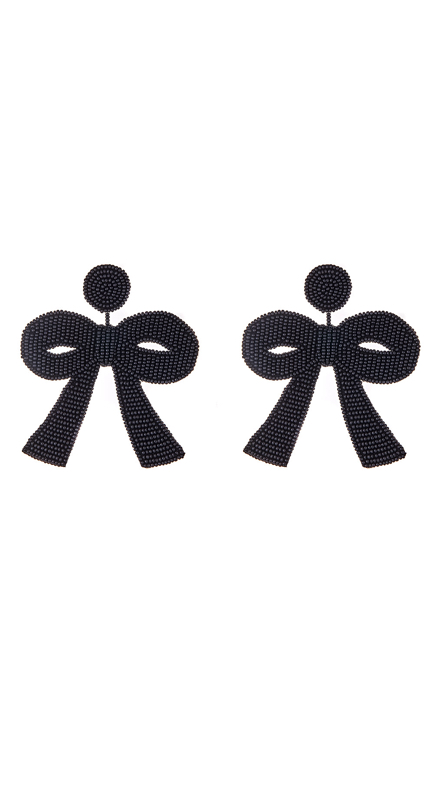 Sonja Morgan’s Black Bow Earrings