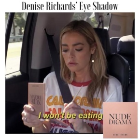 Denise Richards' Nude Eyeshadow | Big Blonde Hair