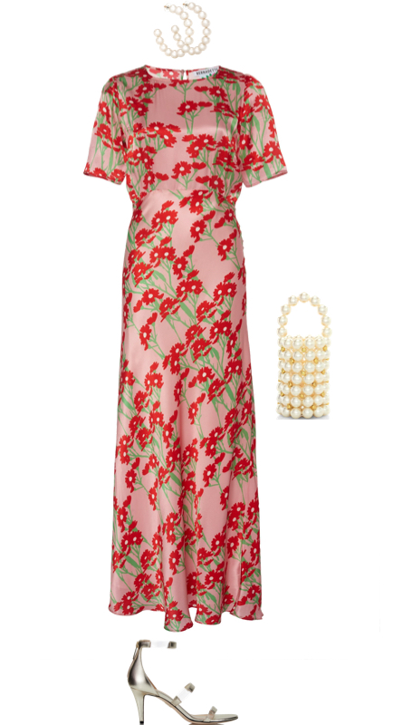 Kameron Westcott’s Pink Floral Dress
