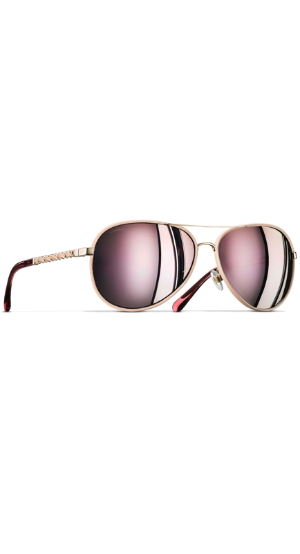 Kameron Westcott’s Pink Mirrored Aviator Sunglasses