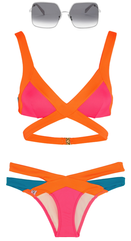 Kary Brittingham’s Colorblocked Bikini