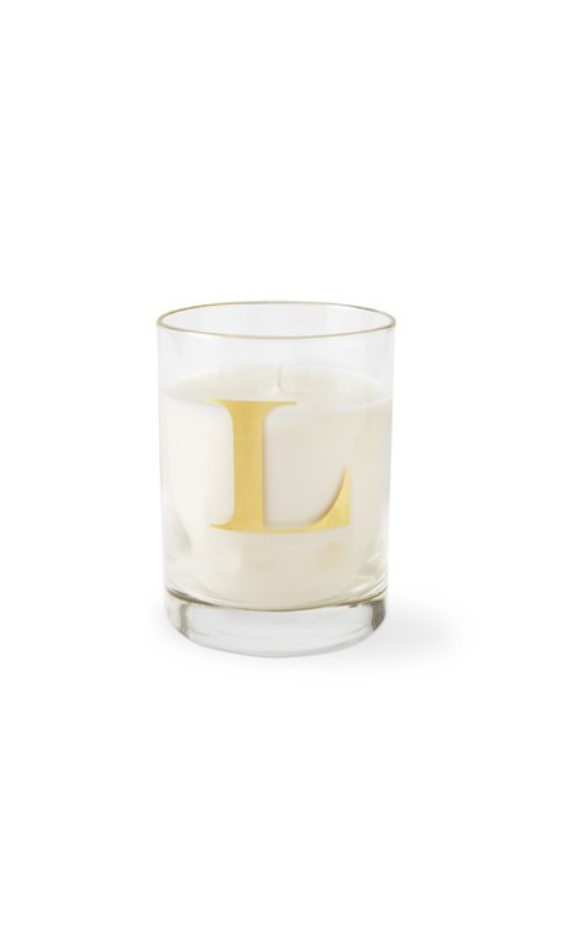 Leah McSweeney's Monogrammed Candle
